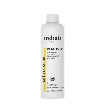 Dizolvant Lac De Unghii Semipermanent Andreia All In One Remover 250ml