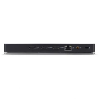 Docking station Acer USB Type-C II, 1 x mic/headphone combo, 2 x HDMI, 1 x DisplayPort, 1 x RJ45, 3 x USB A, 1 x USB-C, Power Delivery