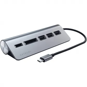Docking station Satechi Aluminium TYPE-C, Space Grey