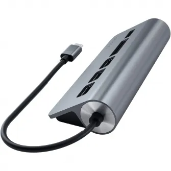 Docking station Satechi Aluminium TYPE-C, Space Grey
