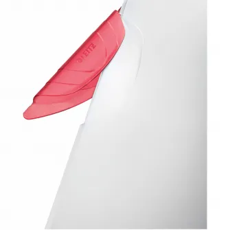 Dosar cu clip Leitz Magic ColorClip, PP, reciclabil, A4, 30 coli, rosu