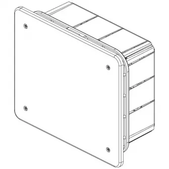 Doza derivatie incastrata in zidarie VIMAR V70005, 154x128x70mm