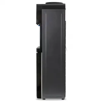 Dozator apa de podea cu compresor si minifrigider Zass ZWD 18 CR, Putere incalzire 550W, putere racire 90W, compatibil cu bidoane de apa 11 l si 19 l, Silentios 36 dB, Culoare Negru