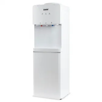 Dozator apa de podea cu compresor Zass ZWD 17 CNS, Putere incalzire 550W, putere racire 90W, compatibil cu bidoane de apa 11 l si 19 l, Silentios 36 dB, Culoare Alb