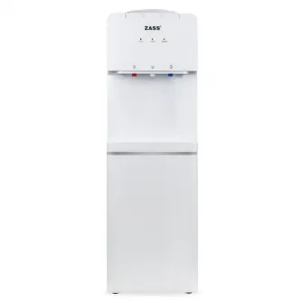 Dozator apa de podea cu compresor Zass ZWD 17 CNS, Putere incalzire 550W, putere racire 90W, compatibil cu bidoane de apa 11 l si 19 l, Silentios 36 dB, Culoare Alb