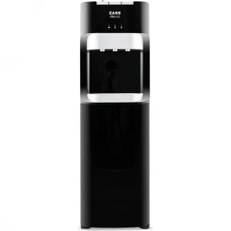Dozator apa de podea cu compresor Zass ZWD 20 C Black cu amplasarea bidonului la baza, Apa calda/Apa rece