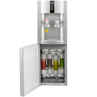 Dozator apa de podea Zass ZWD 06 WF cu conexiune la retea, sistem de filtrare a apei, apa calda/apa rece, racire cu compresor