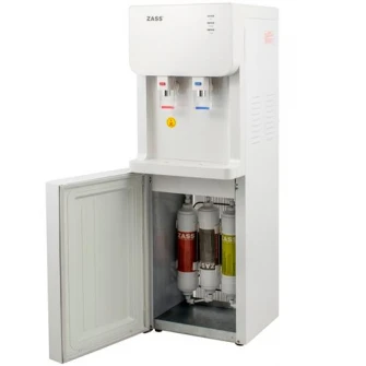 Dozator apa de podea Zass ZWD 07 WF cu conexiune la retea, sistem de filtrare a apei, apa calda/apa rece, racire cu compresor