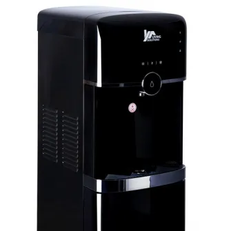 Dozator de apa cu bidon Living Solutions YL-1643S, 535W, incalzire apa 4l/h, racire apa 2l/h, rezervor 5l, racordare bidon 10/19l, Negru
