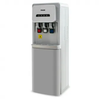 Dozator de apa de podea ZASS ZWD 25 WF Argintiu, Putere 500W, Cu filtrare, Racire cu compresor, Apa calda/rece, Culoare Argintiu