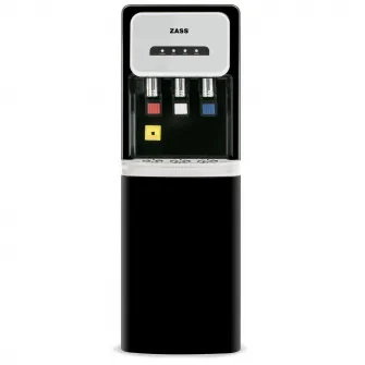 Dozator de apa de podea ZASS ZWD 25 WF Negru, Putere 500W, Cu filtrare, Racire cu compresor, Apa calda/rece, Culoare negru