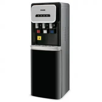 Dozator de apa de podea ZASS ZWD 25 WF Negru, Putere 500W, Cu filtrare, Racire cu compresor, Apa calda/rece, Culoare negru