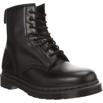 Dr. Martens, Bocanci unisex de piele 1460, Negru, 4