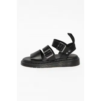 Dr. Martens, Sandale din piele Gryphon, Negru, 3