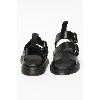 Dr. Martens, Sandale din piele Gryphon, Negru, 5