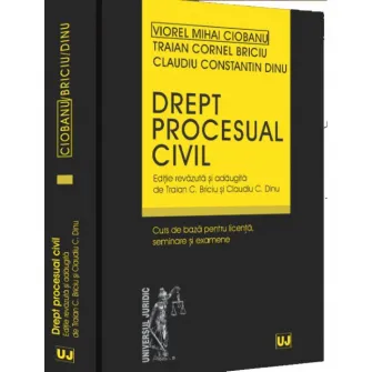 Drept procesual civil. Curs de baza pentru licenta, seminare si examene, Viorel Mihai Ciobanu, Claudiu Constantin Dinu, Traian Cornel Briciu