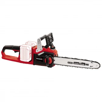 Drujba electrica (fierastrau) cu lant Einhell PXC GE-LC 36/35 Li-Solo, 36 V, 33 cm lungime lama, 15 m/s viteza lant,fara incarcator si acumulator in pachet