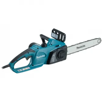 Drujba electrica (fierastrau) cu lant Makita UC3551A, 2000 W,lungime lama 35 cm,viteza taiere 14.5 m/s,pas lant 3/8,grosime lant 1.3 mm