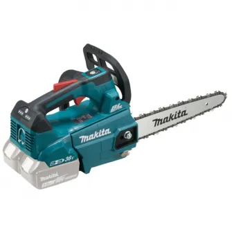 Drujba (fierastrau) cu lant pe acumulator Makita DUC256Z,2 X 18 V,lungime lama 25 cm,viteza lant 20 m/s,pas lant 3/8,canelura lant 1.1 mm,fara incarcator si acumulator in setul de livrare