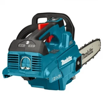 Drujba (fierastrau) cu lant pe acumulator Makita DUC256Z,2 X 18 V,lungime lama 25 cm,viteza lant 20 m/s,pas lant 3/8,canelura lant 1.1 mm,fara incarcator si acumulator in setul de livrare