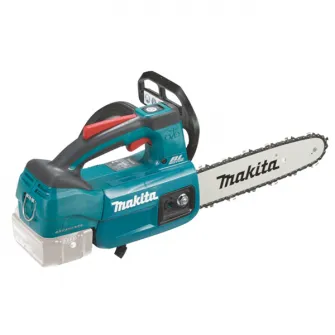 Drujba (fierastrau electric) cu lant pe acumulator Makita DUC254Z,18 V,lungime lama 25 cm,viteza lant 24 m/s,pas lant 3/8,canelura lant 1.1 mm,fara incarcator si acumulator in setul de livrare