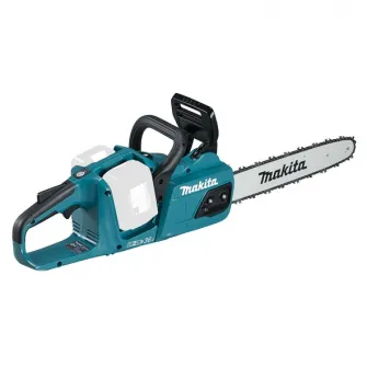 Drujba (fierastrau electric) cu lant pe acumulator Makita DUC355Z,2 X 18 V,lungime lama 35 cm,viteza lant 20 m/s,pas lant 3/8,canelura lant 1.1 mm,fara incarcator si acumulator in setul de livrare