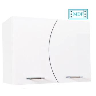 Dulap baie Badenmob 0434, cu 2 usi, MDF, PAL, 60x45x25cm, Alb
