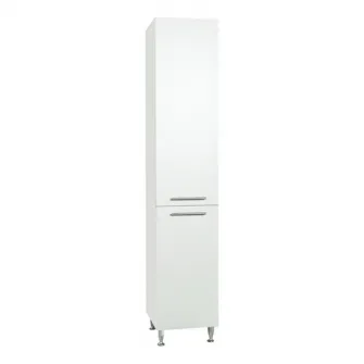 Dulap baie Badenmob Seria 016, cos de rufe, 180x35 cm, Alb