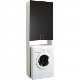 Dulap baie pentru masina de spalat Badenmob Wenge 18061, 640x300x1950 mm