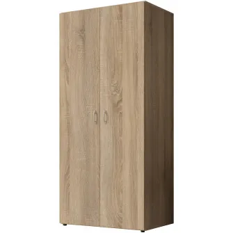 Dulap Base 2, 2 usi, 81x177x52 cm, PAL, Culoare Sonoma
