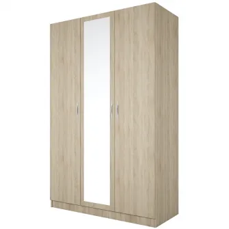 Распашной Шкаф Irim Arizona 120x52.5x191 cm, Culoare Sonoma Dark