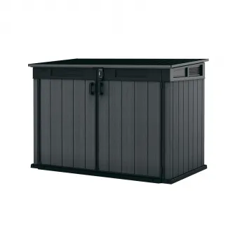 Dulap universal Cortina Mega Keter, 190x109x132 cm, plastic, gri