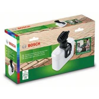 Duza de inalta presiune pentru detergent Bosch F016800509, 450 ml capacitate rezervor,pulverizare tip evantai, compatibila cu aparatele de curatat cu presiune EasyAquatak, UniversalAquatak