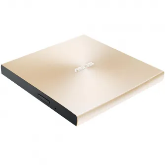 DVD writer extern ASUS ZenDrive U8M, 8X, ultra-subtire 13.9mm, suport M-DISC, USB tip C, compatibil Windows si Mac OS, Nero BackItUp, E-Green, Auriu