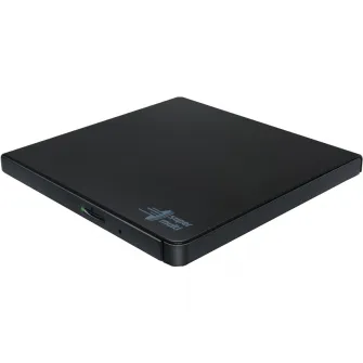 Внешний записывающий DVD-диск Hitachi-LG GP57EB40, Slim, 8x, USB 2.0, черный, розничная торговля