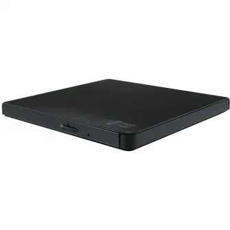 Внешний записывающий DVD-диск Hitachi-LG GP57EB40, Slim, 8x, USB 2.0, черный, розничная торговля