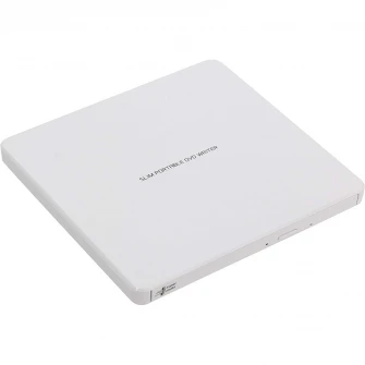 DVD Writer extern Hitachi-LG GP60NW60, Slim, Alb