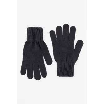 EA7, Manusi unisex din amestec de lana, Albastru ultramarin, 19-20 CM