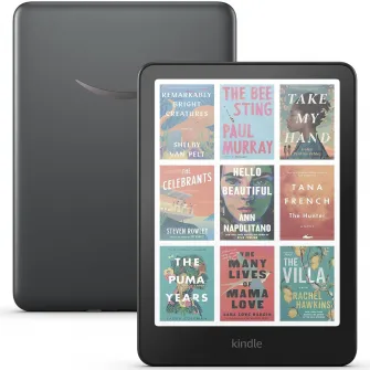 eBook Reader Amazon Kindle Colorsoft Signature Edition, 32 GB, Display 7'', Wi-Fi, IPX8, USB-C, Negru