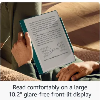 eBook Reader Amazon Kindle Scribe 2024, 64GB, Premium Pen, Display 10.2'' 300 ppi, Wi-Fi, USB-C, Verde