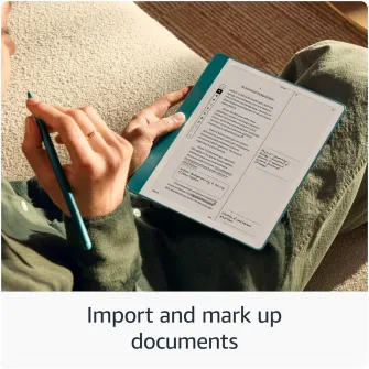 eBook Reader Amazon Kindle Scribe 2024, 64GB, Premium Pen, Display 10.2'' 300 ppi, Wi-Fi, USB-C, Verde
