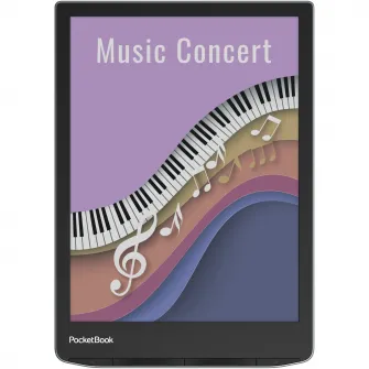eBook Reader PocketBook InkPad Color 3, ecran tactil color 7.8'' E Ink Kaleido™ 3, 32GB, IPX8, Bluetooth, WiFi, Stormy Sea