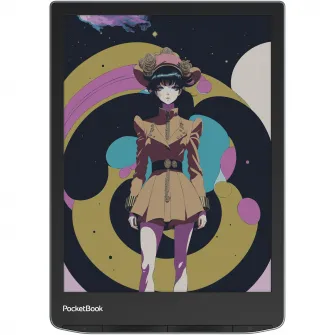 eBook Reader PocketBook InkPad Color 3, ecran tactil color 7.8'' E Ink Kaleido™ 3, 32GB, IPX8, Bluetooth, WiFi, Stormy Sea