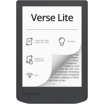 eBook Reader PocketBook Verse Lite PB619, ecran tactil 6.0