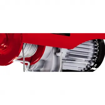Electropalan Einhell TC-EH 600, 1050 W, incarcare cu/fara scripete 600/300 kg, ridicare cu/fara scripete 9/18 m, frana automata, oprire automata la limite, cablu antirasucire