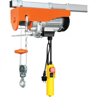 Electropalan Evotools 673609, 1100 W, 500 kg greutate maxima suportata, 12 m lungime cablu, 4 mm diametru cablu