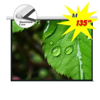 Электрический проекционный экран A+ Screen ES1- 240, 240см x 240см