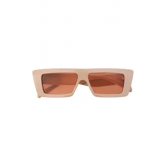 Emily Westwood, Ochelari de soare dreptunghiulari Parker, Portocaliu, Roz prafuit, 53-14-145