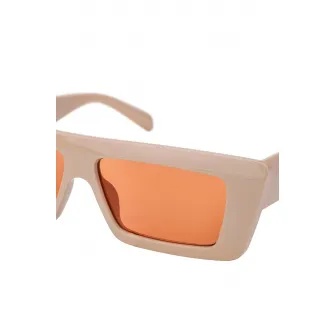 Emily Westwood, Ochelari de soare dreptunghiulari Parker, Portocaliu, Roz prafuit, 53-14-145