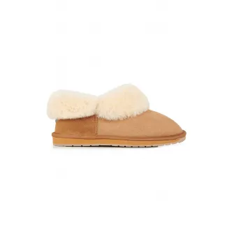 Emu, Ghete slip-on de piele intoarsa, Maro camel, 5